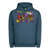 Pigment Midnight Navy i dig mardi gras Urban Hoodie - CowGirlArtShop