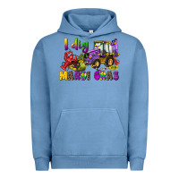 Pigment Pebble Blue i dig mardi gras Urban Hoodie - CowGirlArtShop