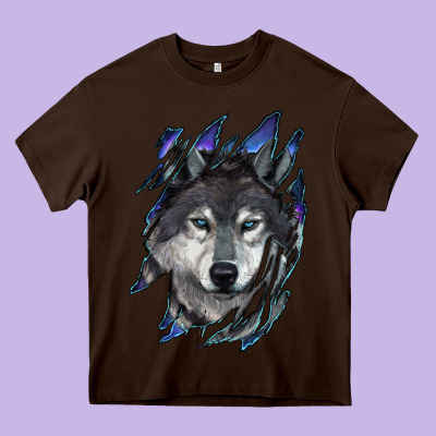 Heavy Core Tee Wolf scratch mark