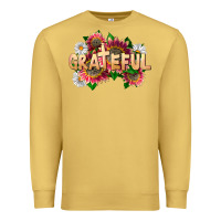 Antique Gold Grateful Religious Premium Sweatshirt - LillyAllenDesigns