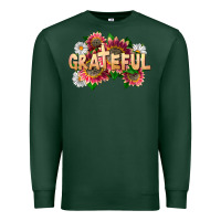 Sports Green Grateful Religious Premium Sweatshirt - LillyAllenDesigns