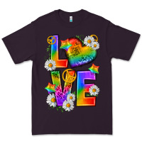 Plum pride love Premium Tee - texasbilliewilder