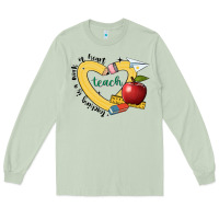 Matcha teaching is a work of heart Long Sleeve Tee - JahusDesignShop