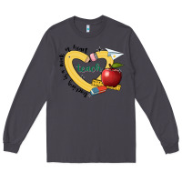 Smoke teaching is a work of heart Long Sleeve Tee - JahusDesignShop