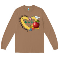 Toasted Coconut teaching is a work of heart Long Sleeve Tee - JahusDesignShop