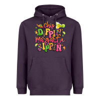Plum chip dippin' margarita sippin' Heavyweight Hoodie - LillyAllenDesigns