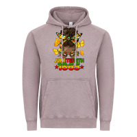 Vintage Zinc juneteenth 1865 afro bun Vintage Hoodie - HRA Design Shop