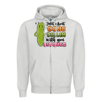 Dove Grey just about done dillin with you bitches Zipper Hoodie - MaliasSmallBusiness