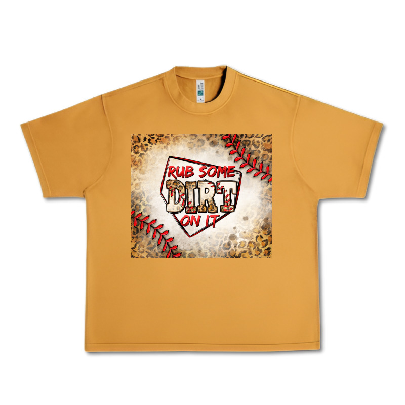 Rub Some Dirt On It Baseball Urban Heavy Tee by Jasminsmagicworld | Teevron