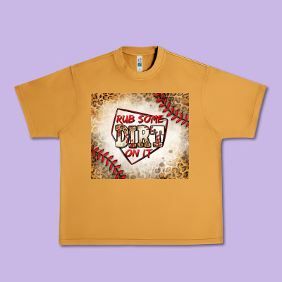 Rub Some Dirt On It Baseball Urban Heavy Tee Designed By Jasminsmagicworld