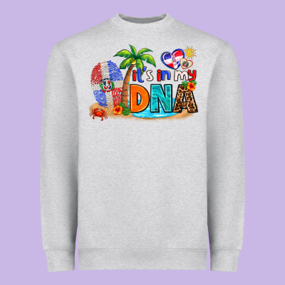 It's In My Dna Heavyweight Sweatshirt Designed By Adodesignshop