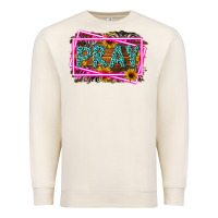 Sandshell Western Pray Religious Premium Sweatshirt - LillyAllenDesigns