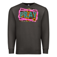 Smoke Western Pray Religious Premium Sweatshirt - LillyAllenDesigns