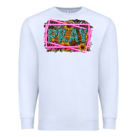 White Western Pray Religious Premium Sweatshirt - LillyAllenDesigns