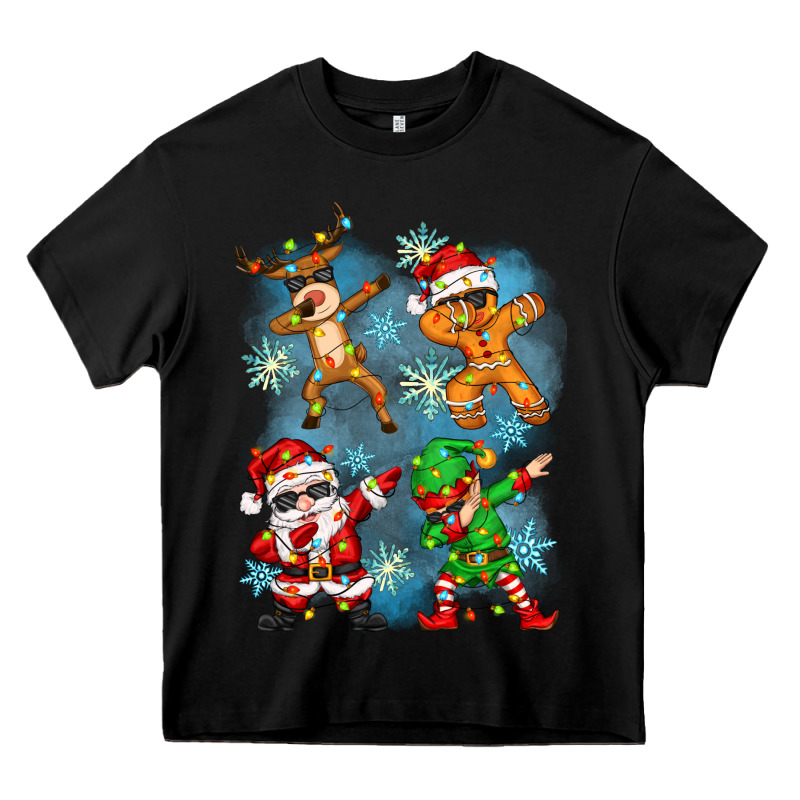 Dabbing Christmas Heavy Core Tee by Zillion Design Studio | Teevron