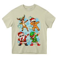 Mossy dabbing christmas Heavy Core Tee - Zillion Design Studio