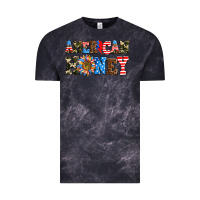 Cloud Black American honey Vintage Tee - AdoDesignShop