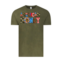 Vintage Olive American honey Vintage Tee - AdoDesignShop