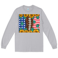 Moon Dust American football and america Long Sleeve Tee - NancyCooperArtShop