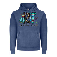 Vintage Denim rt respiraory therapist Vintage Hoodie - CowhideDigitalArt
