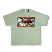 Oil Green snow truck sippy cup Urban Heavy Tee - Artiststas