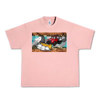 Salmon snow truck sippy cup Urban Heavy Tee - Artiststas