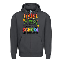Smoke level 100 days of school completed Zipper Hoodie - MaliasSmallBusiness