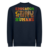 Navy educator of tiny humans Heavyweight Sweatshirt - BundleAndBundleShop