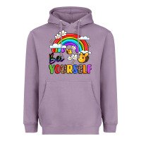 Lavender bee yourself Heavyweight Hoodie - LillyAllenDesigns