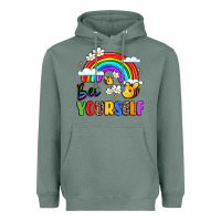 Sage bee yourself Heavyweight Hoodie - LillyAllenDesigns