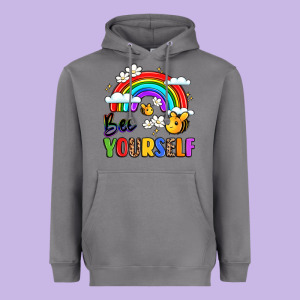 Bee Yourself Heavyweight Hoodie Designed By Lillyallendesigns
