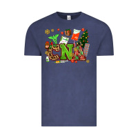 Vintage Denim cna christmas Vintage Tee - AdoDesignShop