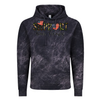 Cloud Black support our troops Vintage Hoodie - CowhideDigitalArt