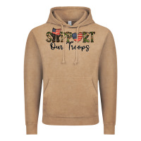 Vintage Coffee support our troops Vintage Hoodie - CowhideDigitalArt