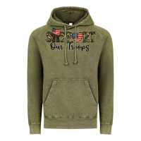 Vintage Olive support our troops Vintage Hoodie - CowhideDigitalArt