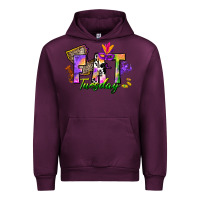 Mauve Wine fat tuesday Urban Hoodie - CowGirlArtShop