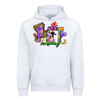 White fat tuesday Urban Hoodie - CowGirlArtShop