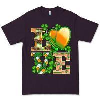 Plum st.patricks nurse love heart stethoscope Premium Tee - BarkalooDesign