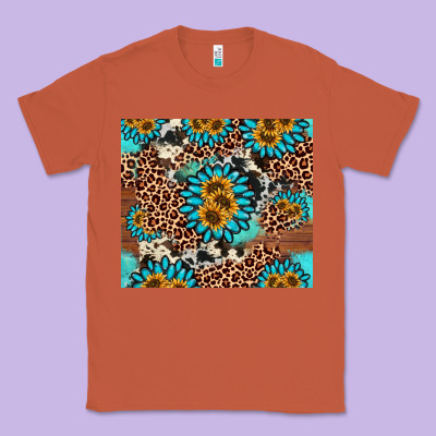 Gemstone Sunflower Classic Tee Designed By Adodesignshop