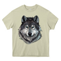 Mossy Wolf Heavy Core Tee - RanaPortraitStore