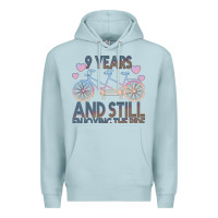 Blue Mist 9 Years And Still Enjoying The Ride Premium Hoodie - Bettercallsaul