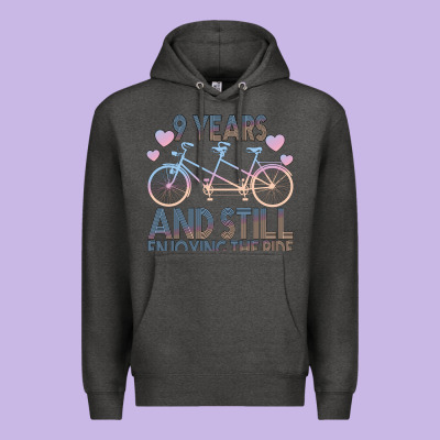 9 Years And Still Enjoying The Ride Premium Hoodie Designed By Bettercallsaul