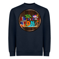 Navy Dominican Republic car coaster Heavyweight Sweatshirt - AdoDesignShop
