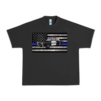 Pigment Black thin blue line police car sippy cup Urban Heavy Tee - Artiststas