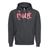 Smoke love valentines day Zipper Hoodie - MaliasSmallBusiness