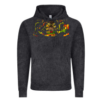 Juneteenth Afro Messy Bun Libbey Glass Vintage Hoodie | Teevron