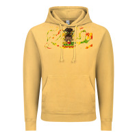 Vintage Mustard juneteenth afro messy bun libbey glass Vintage Hoodie - HRA Design Shop