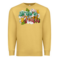 Grow In Faith Premium Sweatshirt | Teevron