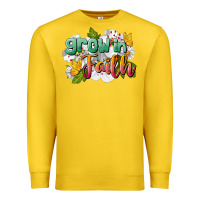 Lemon Grow In Faith Premium Sweatshirt - LillyAllenDesigns