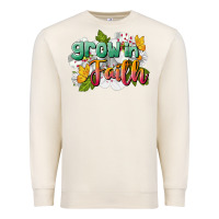 Sandshell Grow In Faith Premium Sweatshirt - LillyAllenDesigns